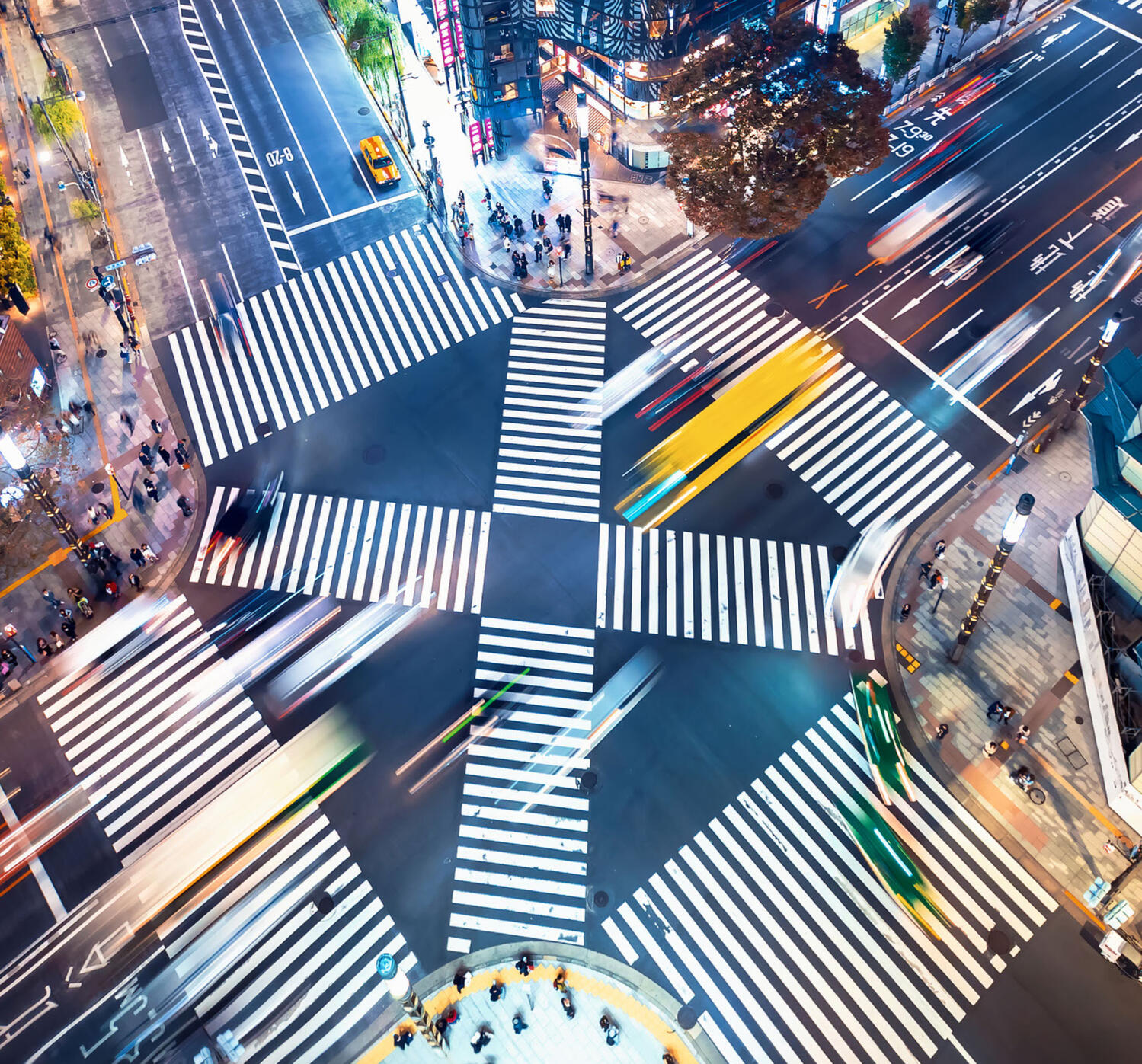 Shibuya Crossing aerial view, near Criterion Global offices, from Japan Advertising: The Market